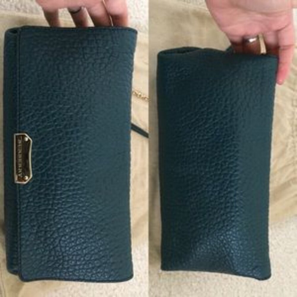 ✨ Authentic Burberry Mildenhall Crossbody Bag in Pebbled Leather - Deep Green ✨ - Picture 12 of 12